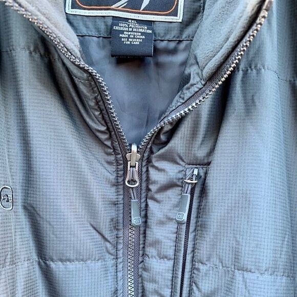FREE COUNTRY GRAY PUFFER JACKET SIZE 4X - Picture 4 of 6